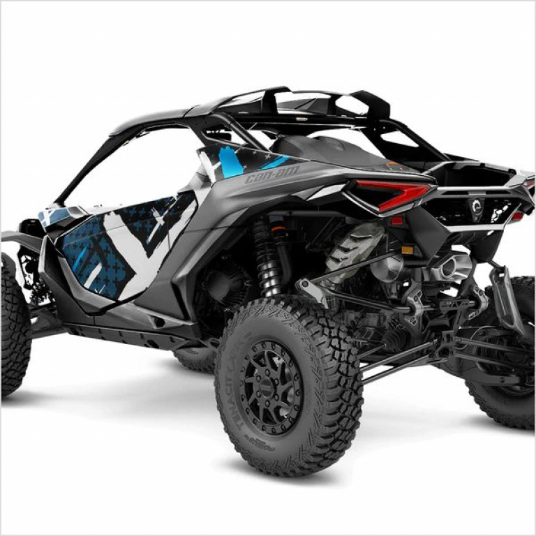 X-Design Dark Blue S Version for Can-Am Maverick R 2 Doors